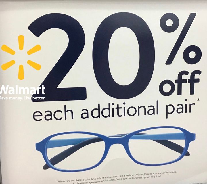 walmart supercenter eyeglasses